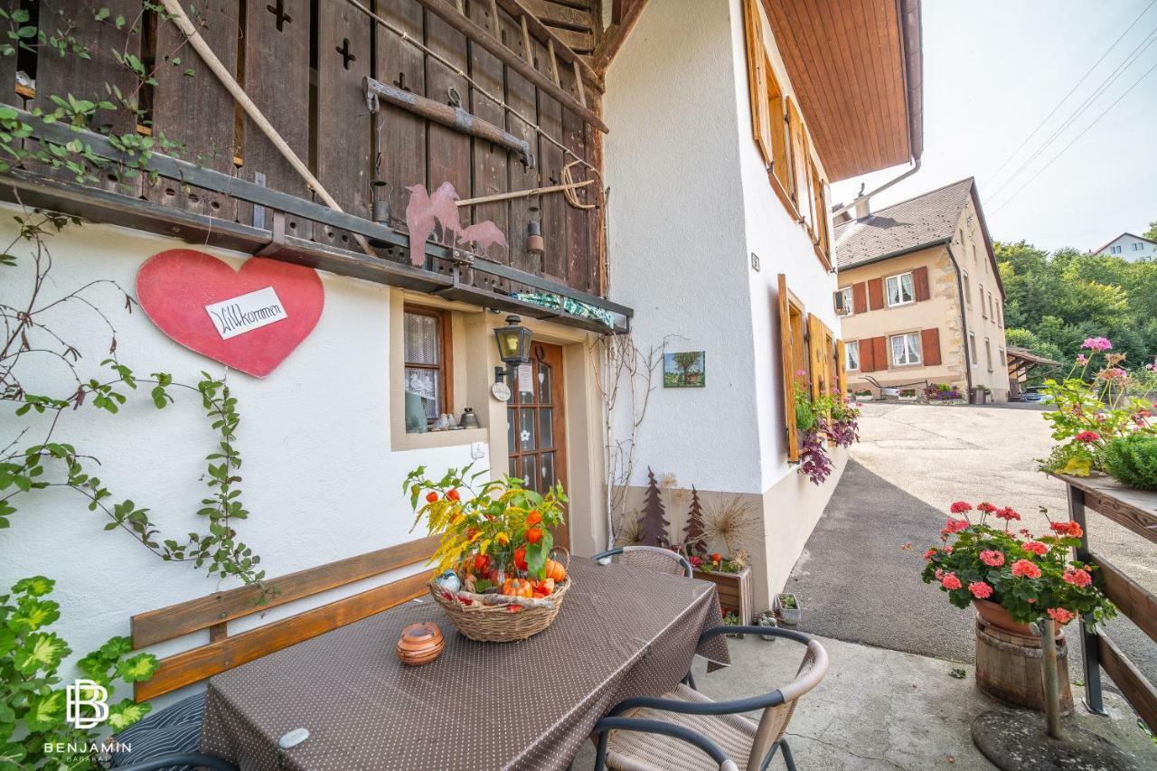 Pension Chesselberg Buckten Bagian luar foto